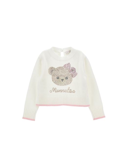 Maglia, bambina, logata. MONNALISA | 39D617 40900190